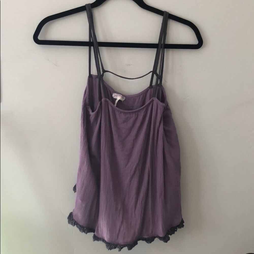 Free People Purple Tank